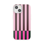 Pop of Pink Stripe — iPhone 15 MagSafe Case - US 34909
