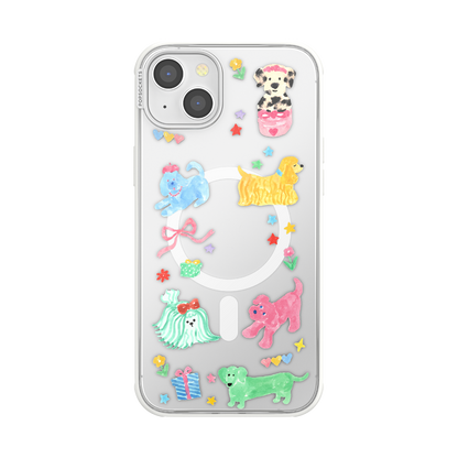 Puppy Cluster — iPhone 14 Plus MagSafe Case - US 13517