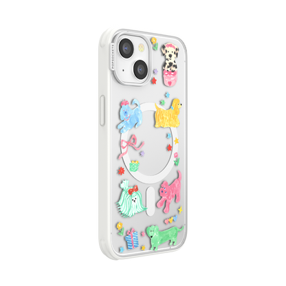 Puppy Cluster — iPhone 14 MagSafe Case - US 13910