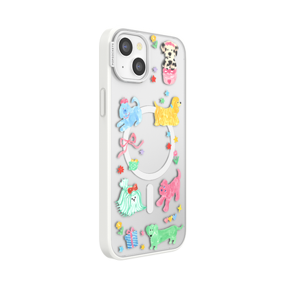 Puppy Cluster — iPhone 15 Plus MagSafe Case - US 30481