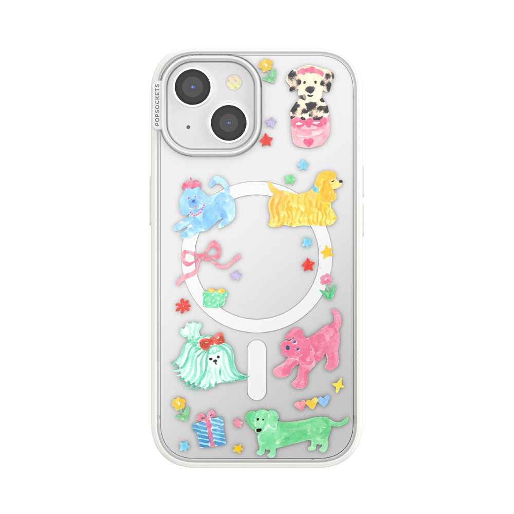 Puppy Cluster — iPhone 15 MagSafe Case - US 39938