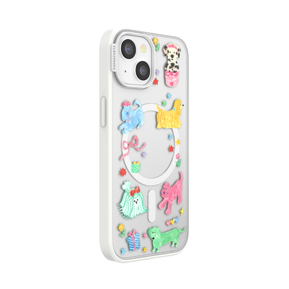 Puppy Cluster — iPhone 15 MagSafe Case - US 39938