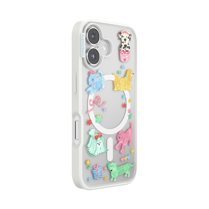 Puppy Cluster — iPhone 16 MagSafe Case - US 43255