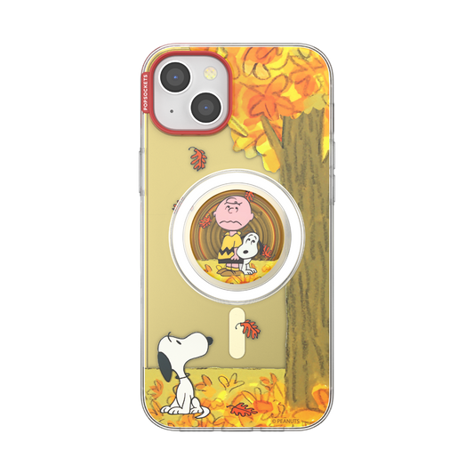 Snoopy in Fall — iPhone 15 Plus MagSafe Case - US 50714