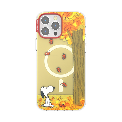 Snoopy in Fall — iPhone 13 Pro Max MagSafe Case - US 74209