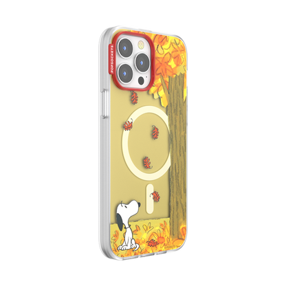 Snoopy in Fall — iPhone 13 Pro Max MagSafe Case - US 74209