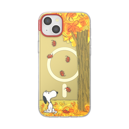 Snoopy in Fall — iPhone 15 Plus MagSafe Case - US 50714