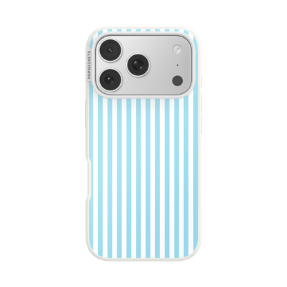 Soft Blue Stripe — iPhone 17 Pro MagSafe Case - US 88777