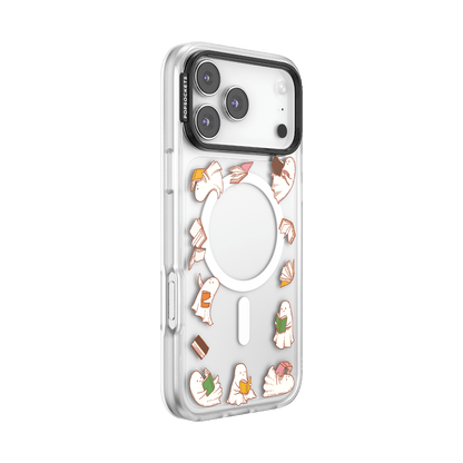 Spooky Book Club Clear — iPhone 17 Pro Max MagSafe Case - US 18034