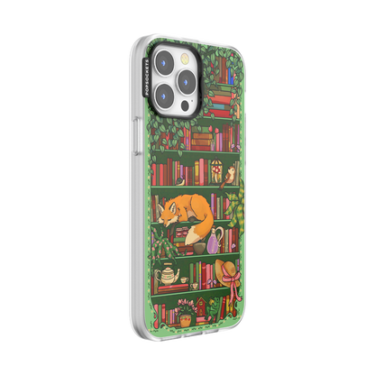 Storied Shelves Green — iPhone 13 Pro Max MagSafe Case - US 60902