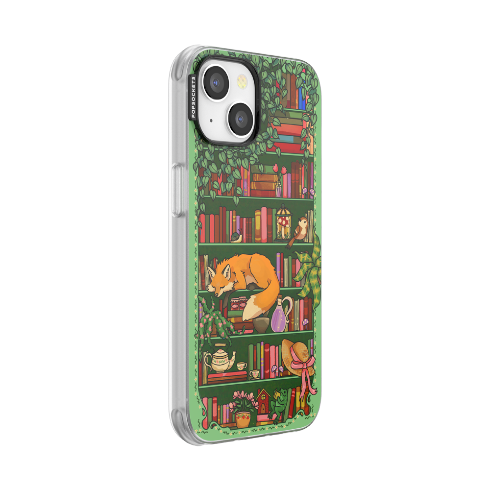 Storied Shelves Green — iPhone 13 MagSafe Case - US 92804