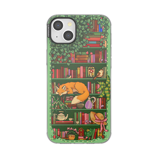 Storied Shelves Green — iPhone 14 Plus MagSafe Case - US 20147