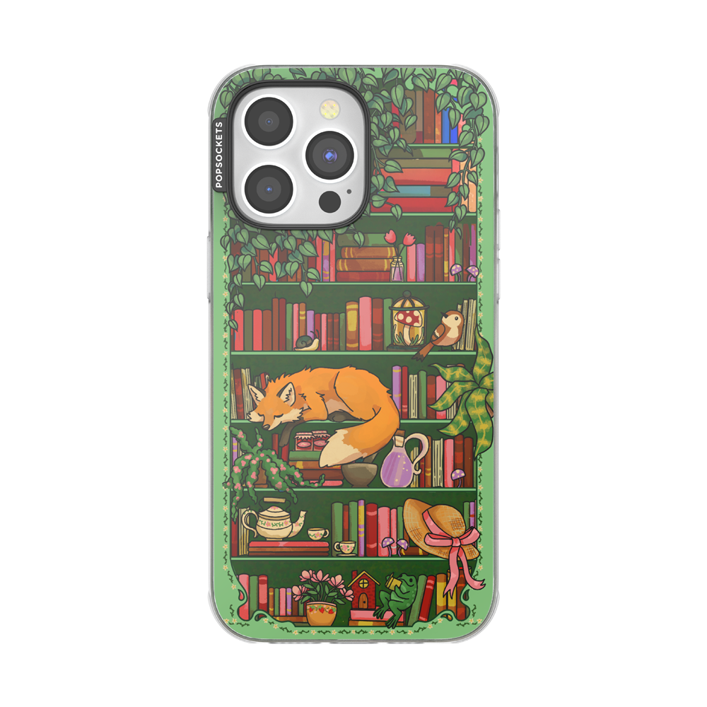 Storied Shelves Green — iPhone 14 Pro Max MagSafe Case - US 56050