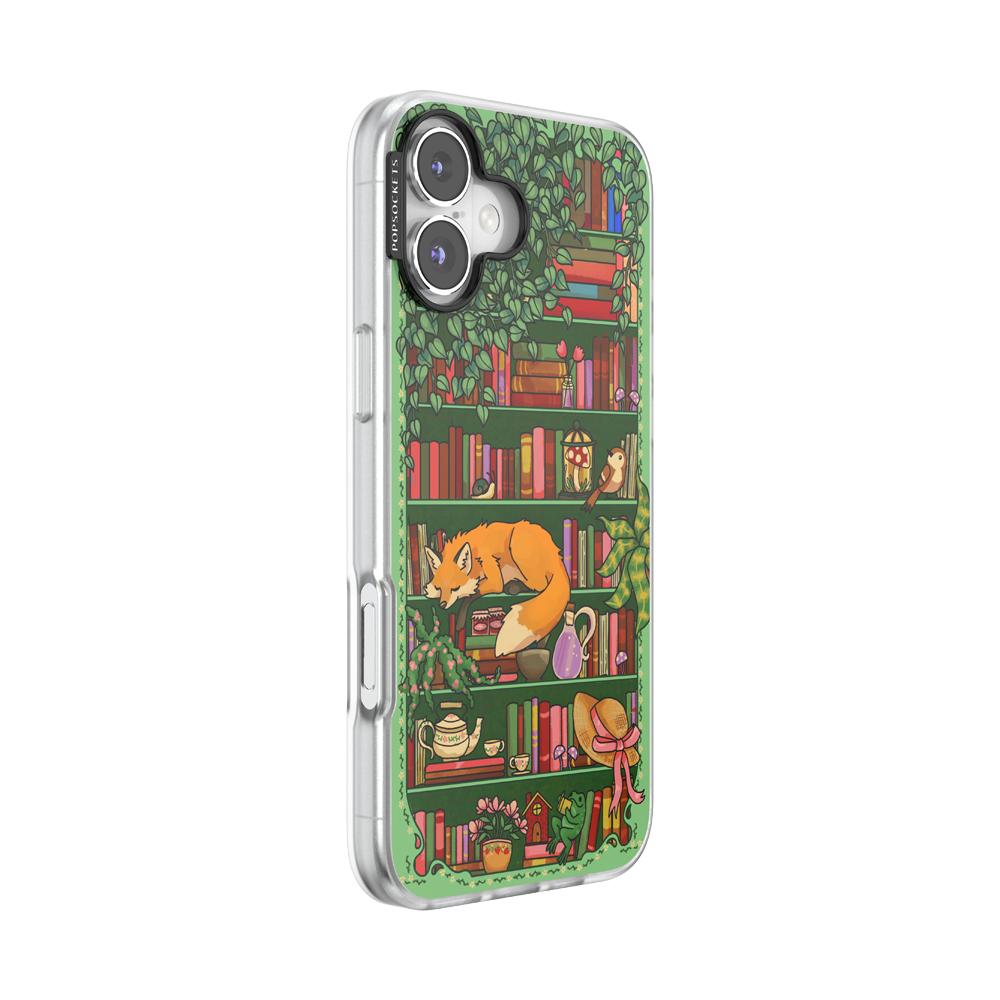Storied Shelves Green — iPhone 16 Plus MagSafe Case - US 27561