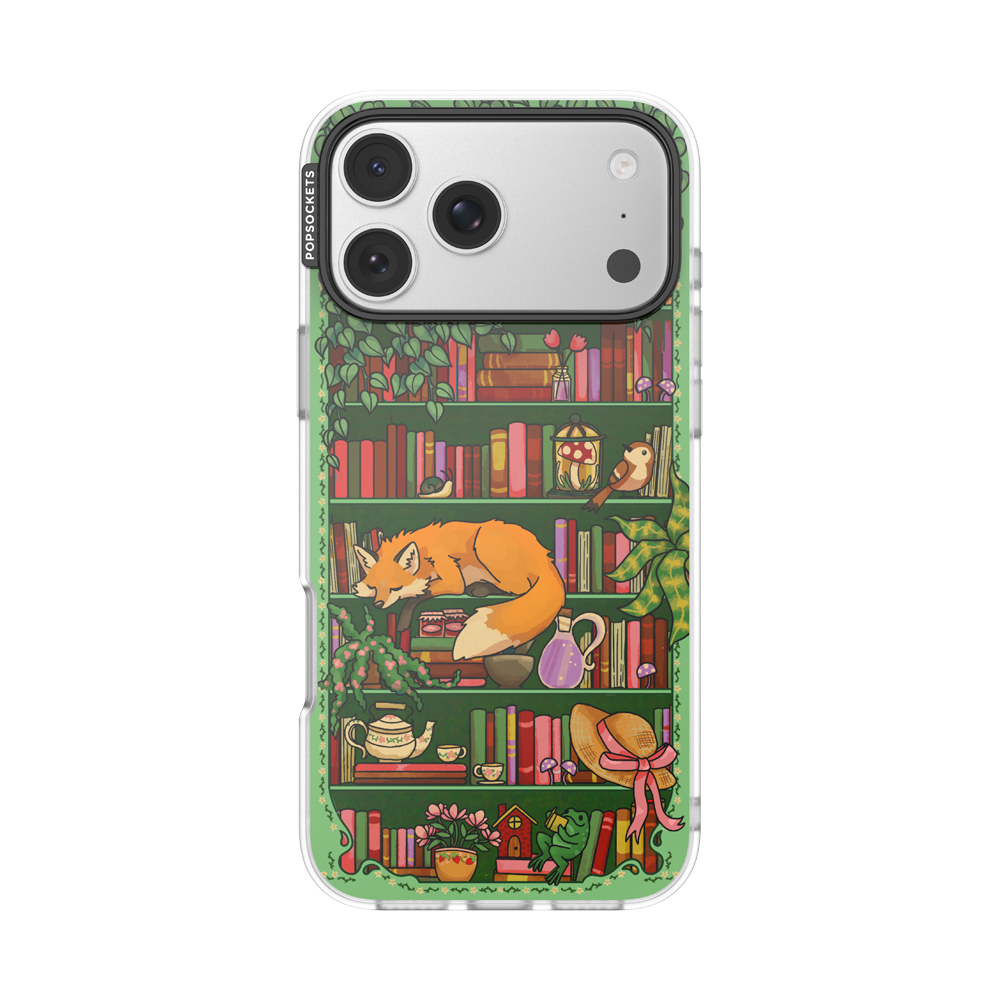 Storied Shelves Green — iPhone 17 Pro Max MagSafe Case - US 37243