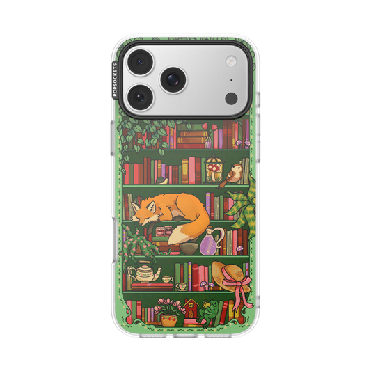 Storied Shelves Green — iPhone 17 Pro Max MagSafe Case - US 37243