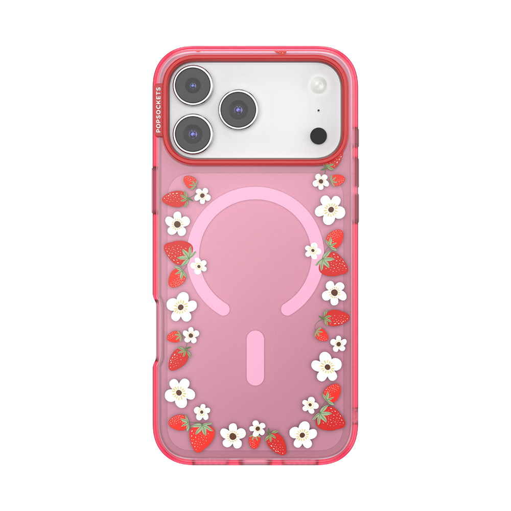 Strawberry Frame — iPhone 17 Pro Max MagSafe Case - US 80730