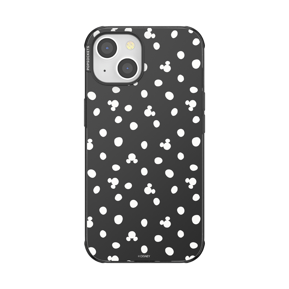 Translucent Black Mickey Polka Dot — iPhone 13 MagSafe Case - US 43440