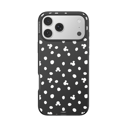Translucent Black Mickey Polka Dot — iPhone 17 Pro Max MagSafe Case - US 03272