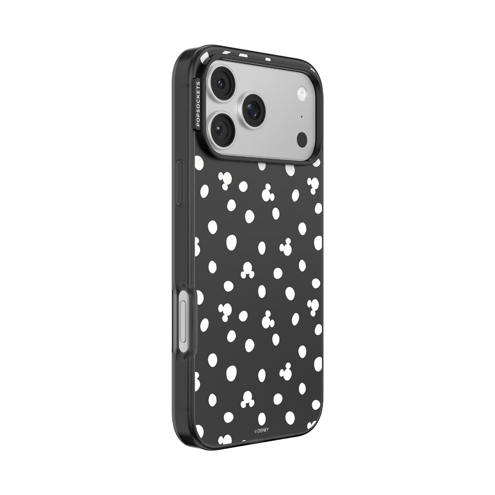 Translucent Black Mickey Polka Dot — iPhone 17 Pro Max MagSafe Case - US 97313