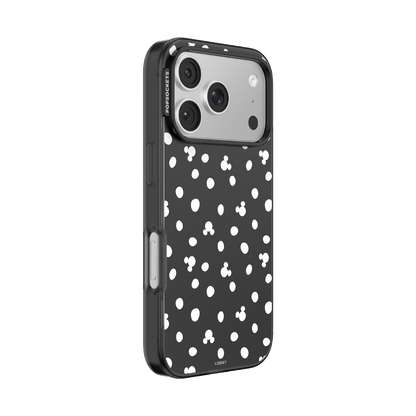 Translucent Black Mickey Polka Dot — iPhone 17 Pro MagSafe Case - US 13534