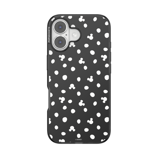 Translucent Black Mickey Polka Dot — iPhone 17 MagSafe Case - US 02859