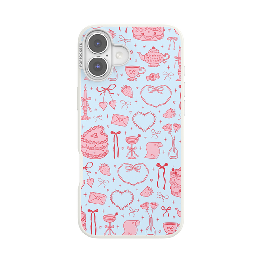 Valentine Doodle — iPhone 16 Plus MagSafe Case - US 53707