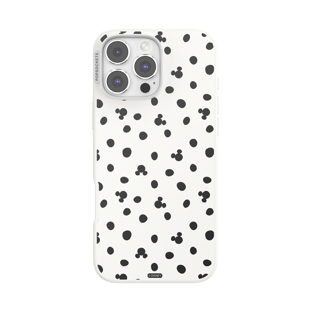 White Mickey Polka Dot — iPhone 16 Pro Max MagSafe Case - US 20206