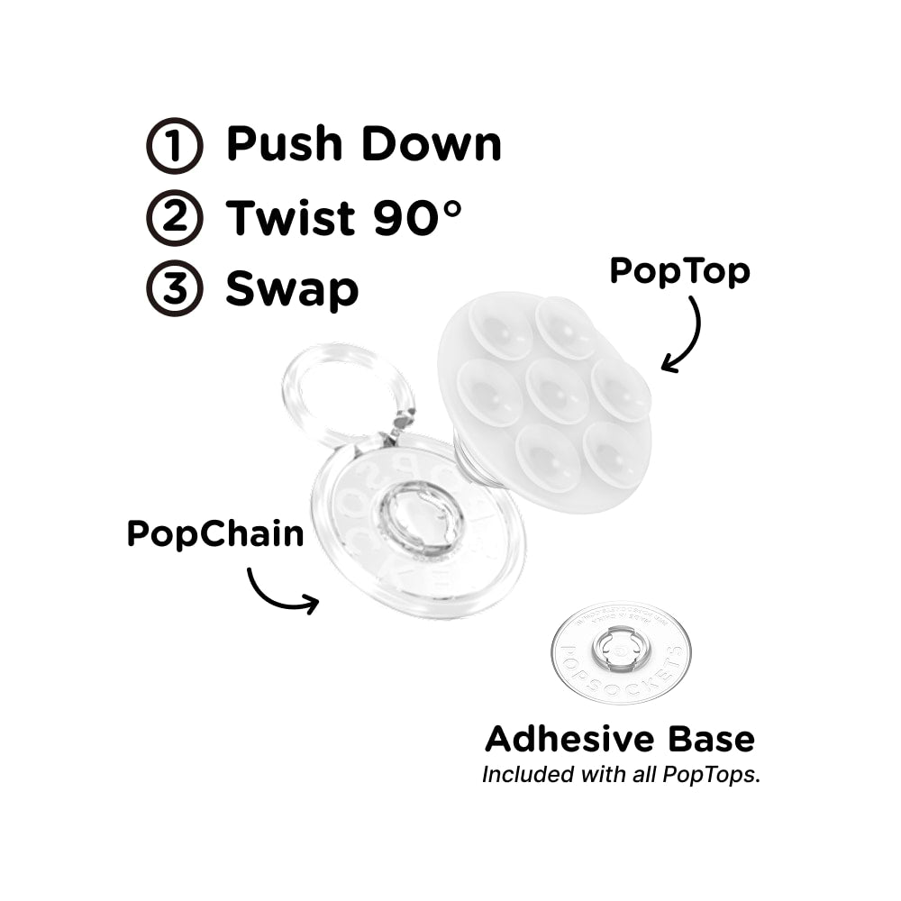 Clear — Suck-Up PopTop & Mount - US 54602