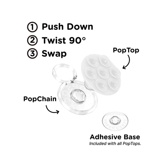 Clear — Suck-Up PopTop & Mount - US 54602