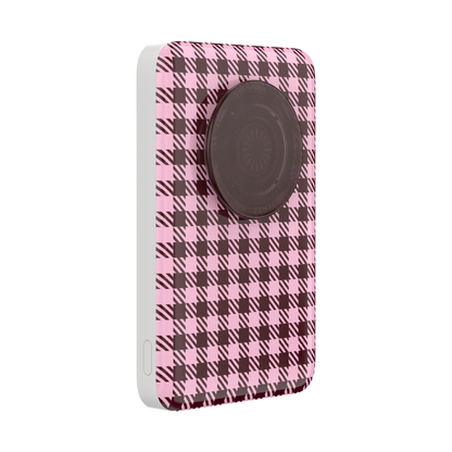 Black Cherry Gingham — MagSafe PowerPack - US 53197