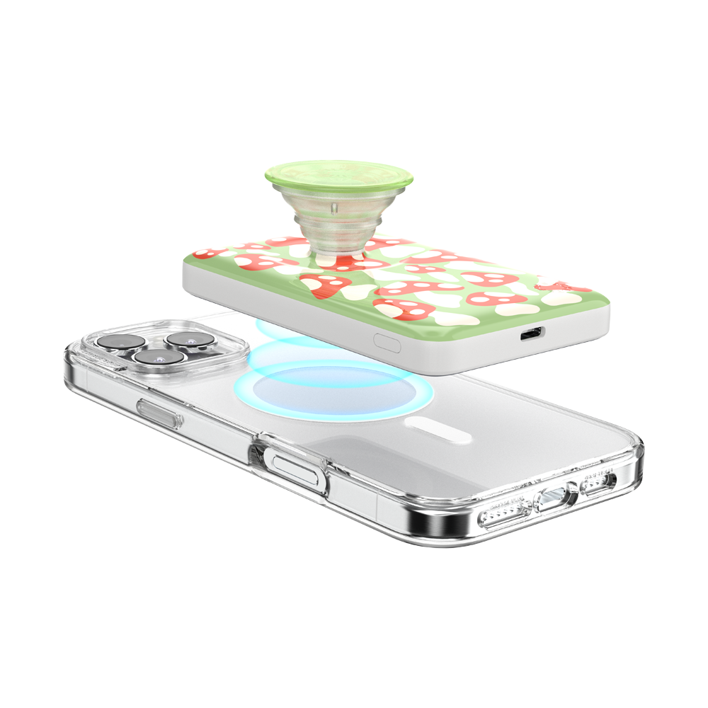 Red Shrooms Green — MagSafe PowerPack - US 90878
