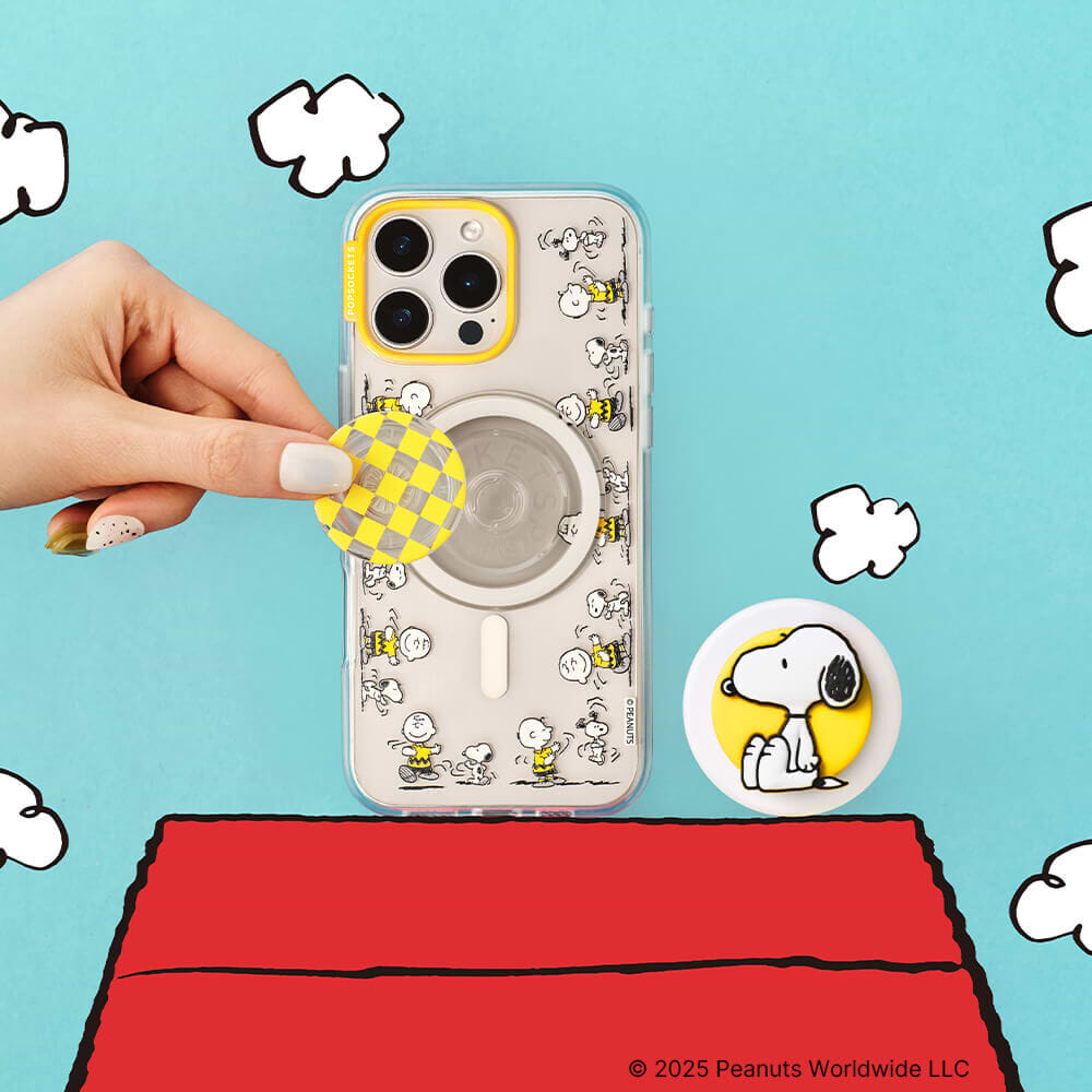 PopOut Sitting Snoopy — MagSafe PopGrip - US 56740