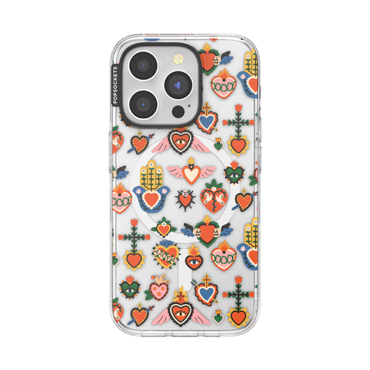 Sacred Hearts — iPhone 15 Pro MagSafe Case - US 56536