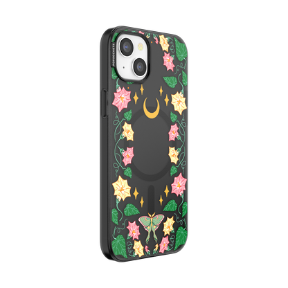 Moon Flower — iPhone 15 Plus MagSafe Case - US 02749
