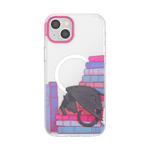 Curled Up With A Good Book  — iPhone 15 Plus MagSafe Case - US 80111