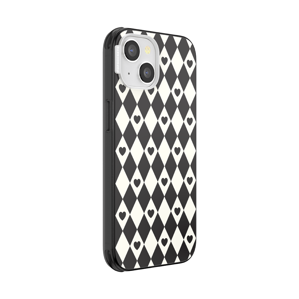 Harlequin Hearts Black  — iPhone 13 MagSafe Case - US 42400