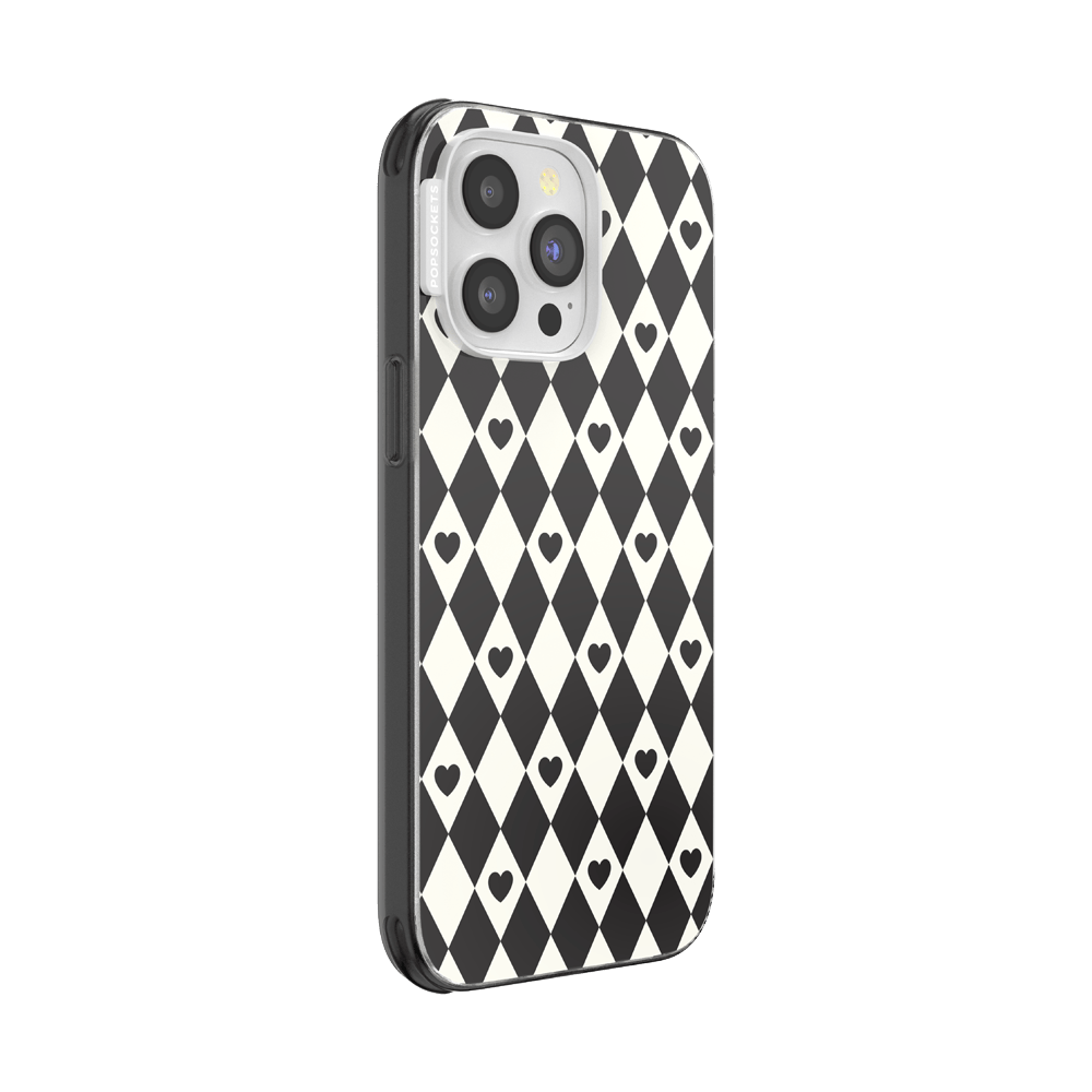 Harlequin Hearts Black — iPhone 14 Pro Max MagSafe Case - US 97730
