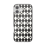 Harlequin Hearts Black — iPhone 16 Plus MagSafe Case - US 97702