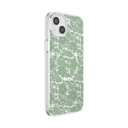 Lace Eucalyptus  — iPhone 15 Plus MagSafe Case - US 82932