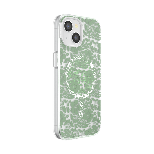Lace Eucalyptus  — iPhone 15 MagSafe Case - US 78061