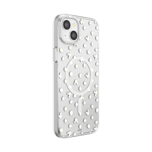 Clear Mickey Polka Dot  — iPhone 15 Plus MagSafe Case - US 97849