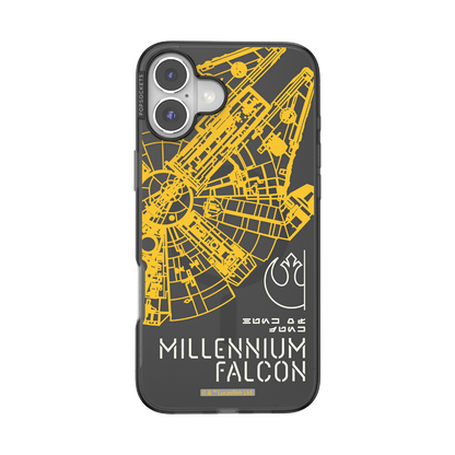 Millennium Falcon Spec — iPhone 16 Plus MagSafe Case - US 58656
