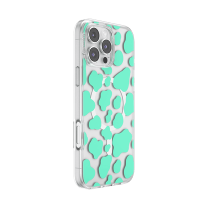 Turquoise Cow Cow — iPhone 16 Pro Max MagSafe Case - US 71005