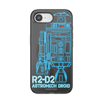 R2 D2 Spec  — iPhone 17e/16e MagSafe Case - US 42763