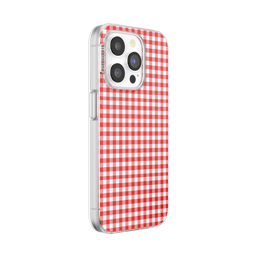 Red Gingham — iPhone 15 Pro MagSafe Case - US 33908