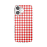 Red Gingham — iPhone 16 MagSafe Case - US 89456