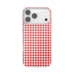 Red Gingham — iPhone 17 Pro Max MagSafe Case - US 99683