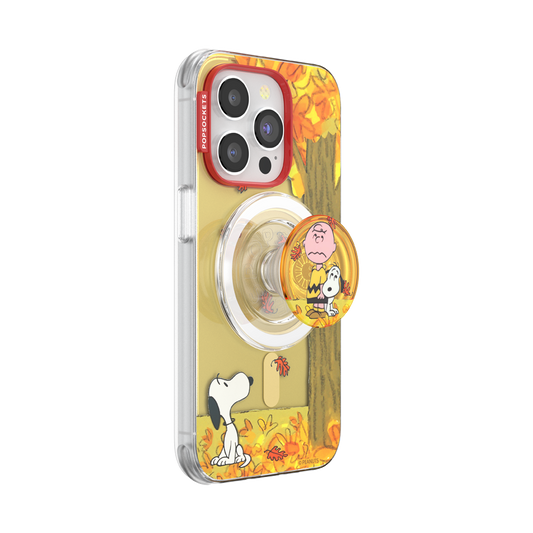 Snoopy in Fall — iPhone 14 Pro MagSafe Case - US 59806