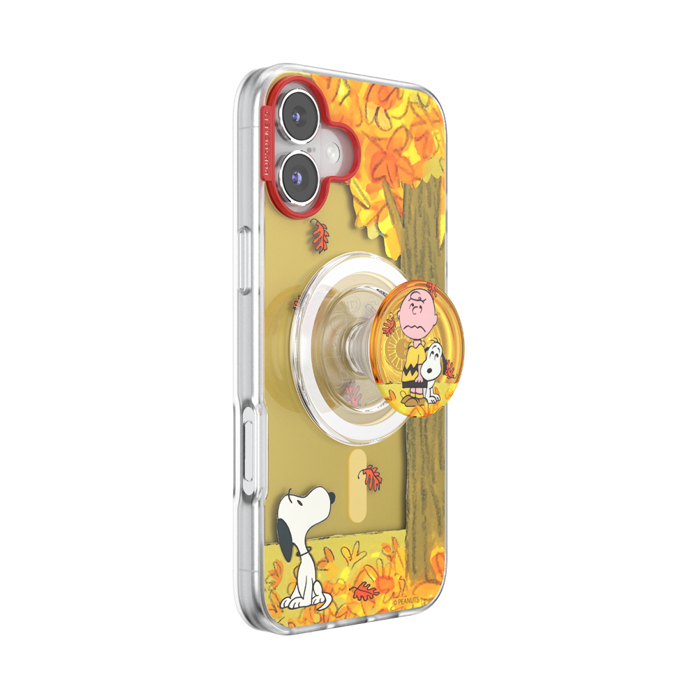 Snoopy in Fall — iPhone 16 Plus MagSafe Case - US 84569